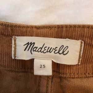 Madewell Corduroy Pants Size 25